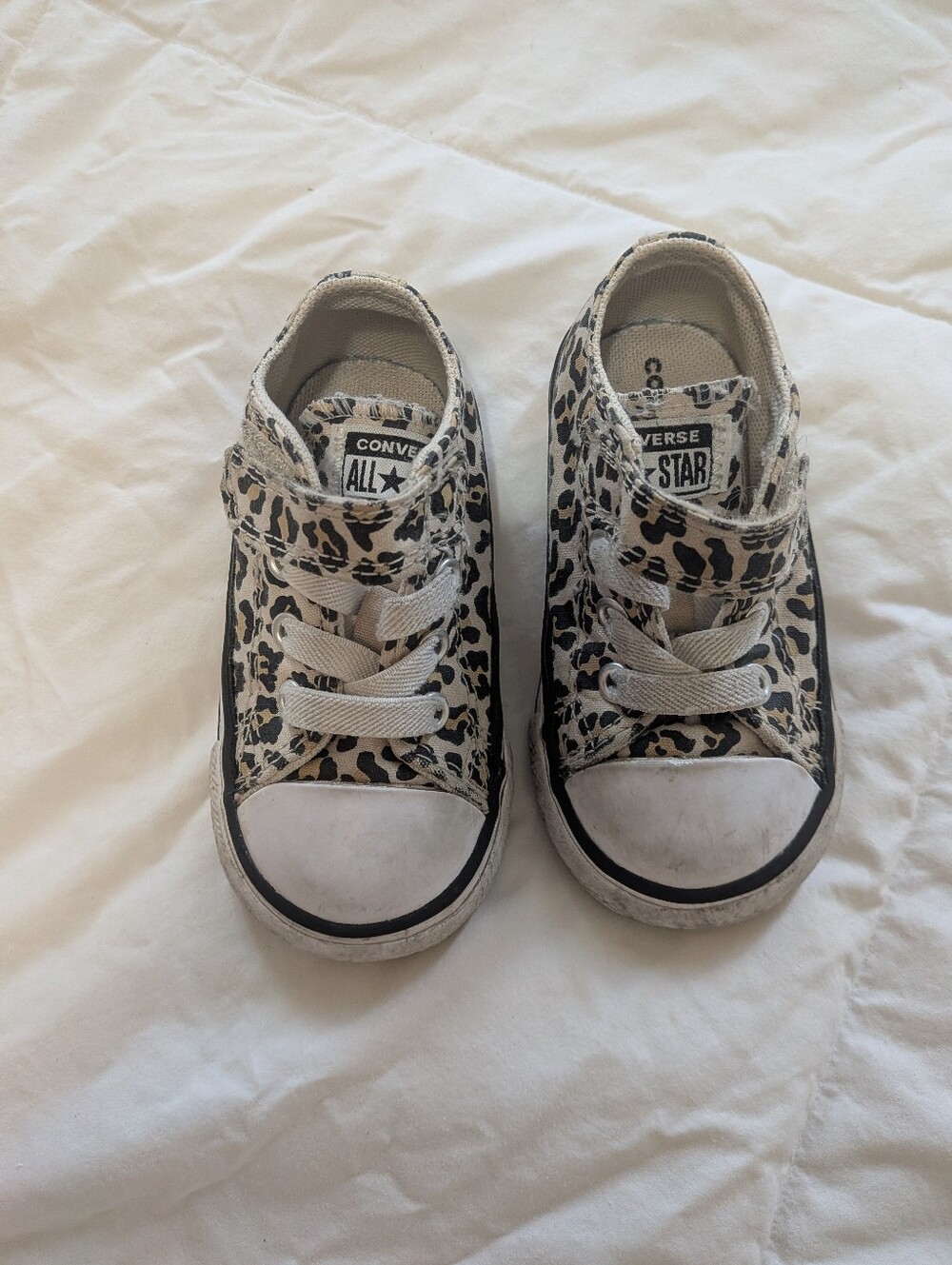 Leopard Converse Toddler Sneakers